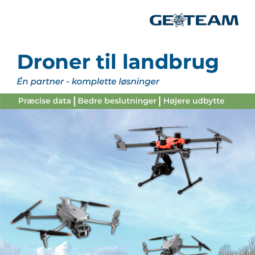 Droner til Landbrug brochure